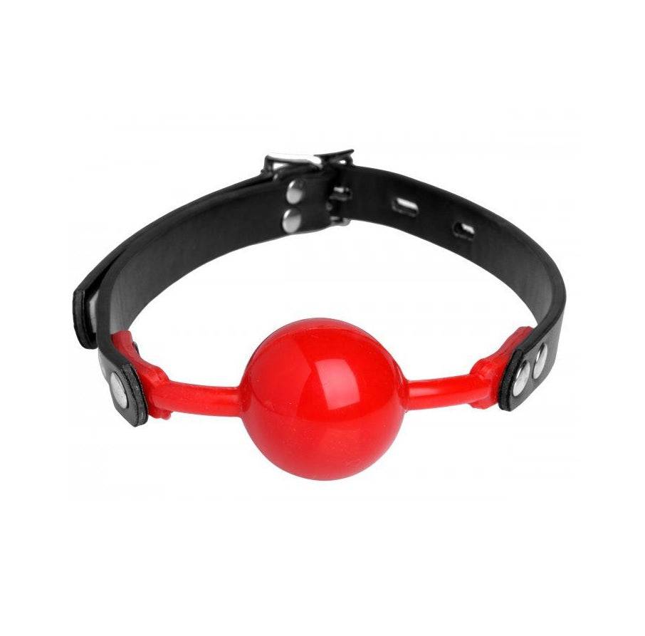 Master Series The Hush Gag Silicone Comfort Ball Gag - Adult Outlet