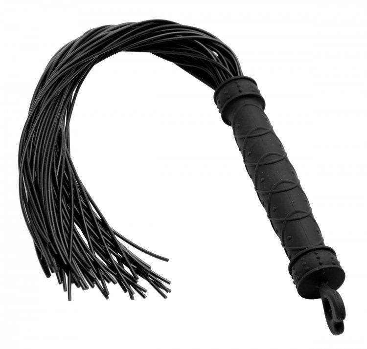 Frisky Punish Me Silicone Flogger - Adult Outlet