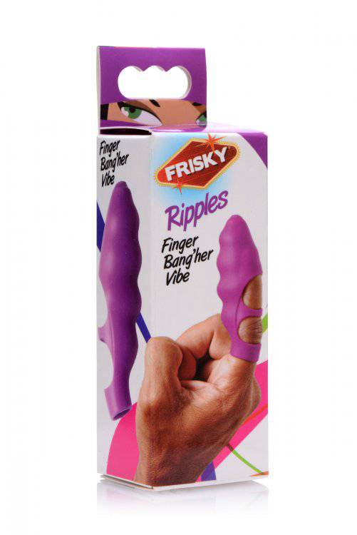 Frisky Finger Bang Her Vibe Purple - Adult Outlet