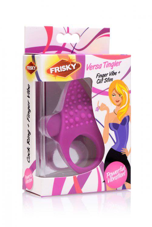 Frisky Versa Tingler Finger Vibe And Clit Stim - Adult Outlet