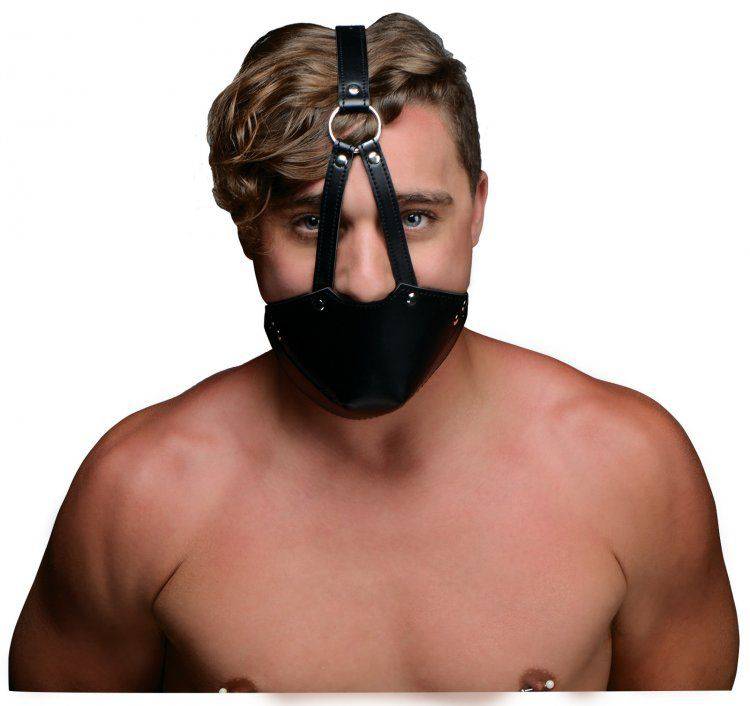 Strict Mouth Harness With Ball Gag - Adult Outlet