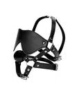 Strict Blindfold Harness And Ball Gag - Adult Outlet