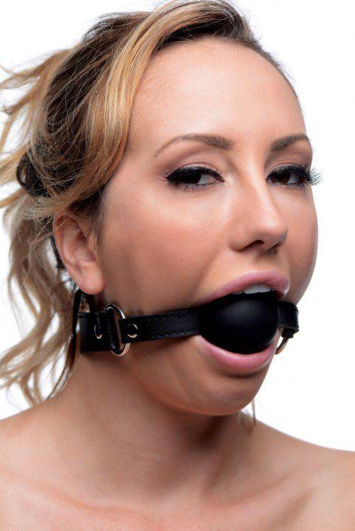 Strict XL Silicone Gag Ball 2 Inch - Adult Outlet