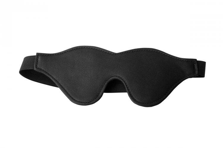 Strict Black Fleece Lined Blindfold - Adult Outlet