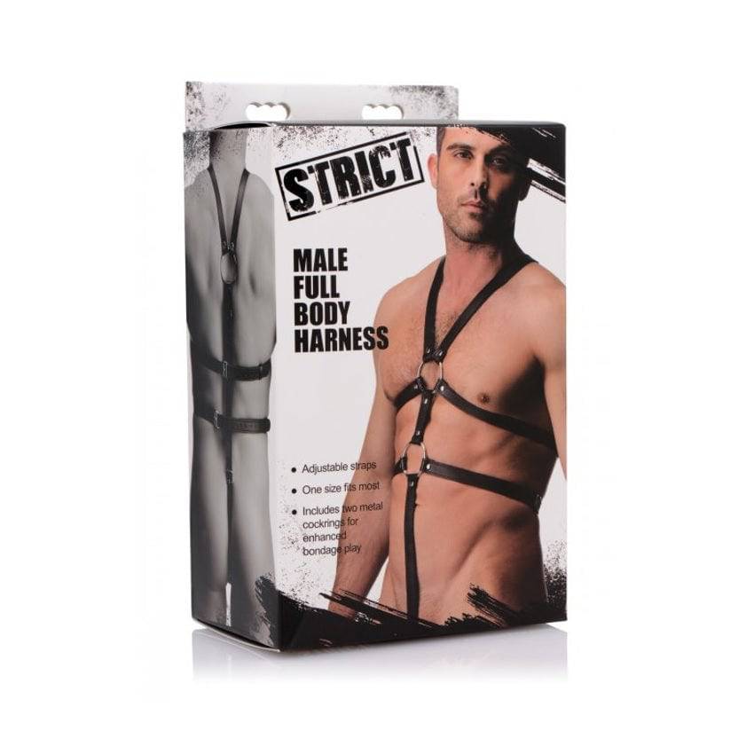 Strict Male Body Harness - Adult Outlet