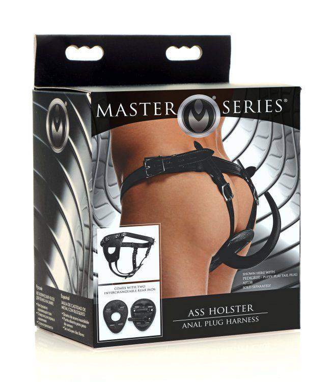 Master Series Ass Holster Anal Plug Harness - Adult Outlet