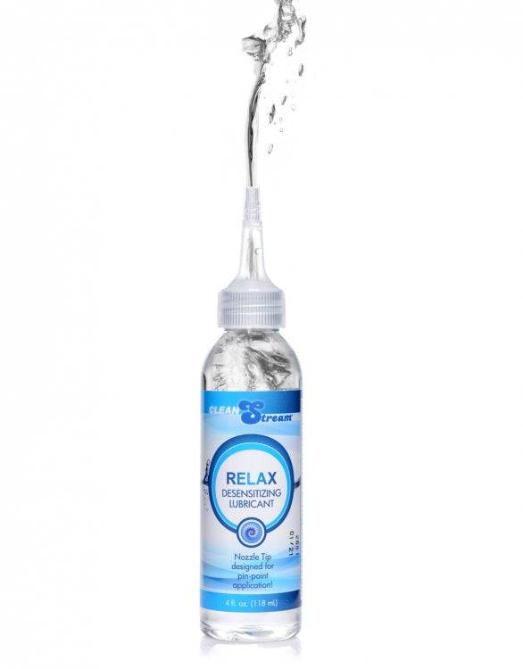 Cleanstream Relax Desensitizing Lubricant With Nozzle Tip 4oz - Adult Outlet