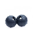 Master Series Dragon's Orbs Nubbed Silicone Magnetic Balls Black - Adult Outlet