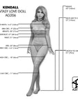 Nextgen Dolls Kendall Fantasy Love Doll Flesh - Adult Outlet