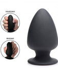 Squeezable Silicone Anal Plug - Medium - Adult Outlet