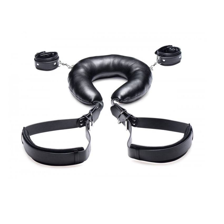 Strict Padded Thigh Sling With Wrist Cuffs - Adult Outlet