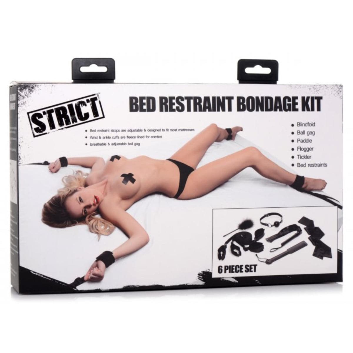 Strict Bed Restraint Bondage Kit - Adult Outlet