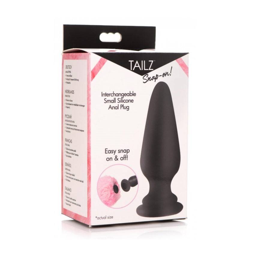 Tailz Snap-On Interchangeable Small Silicone Anal Plug - Adult Outlet