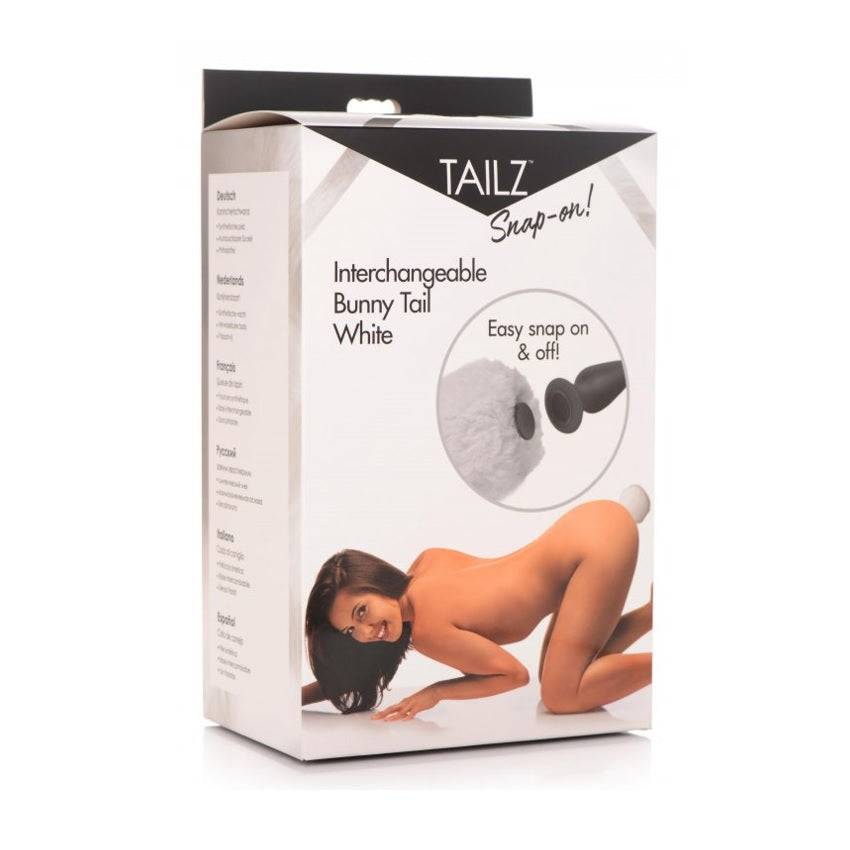 Tailz Interchangeable Bunny Tail White - Adult Outlet