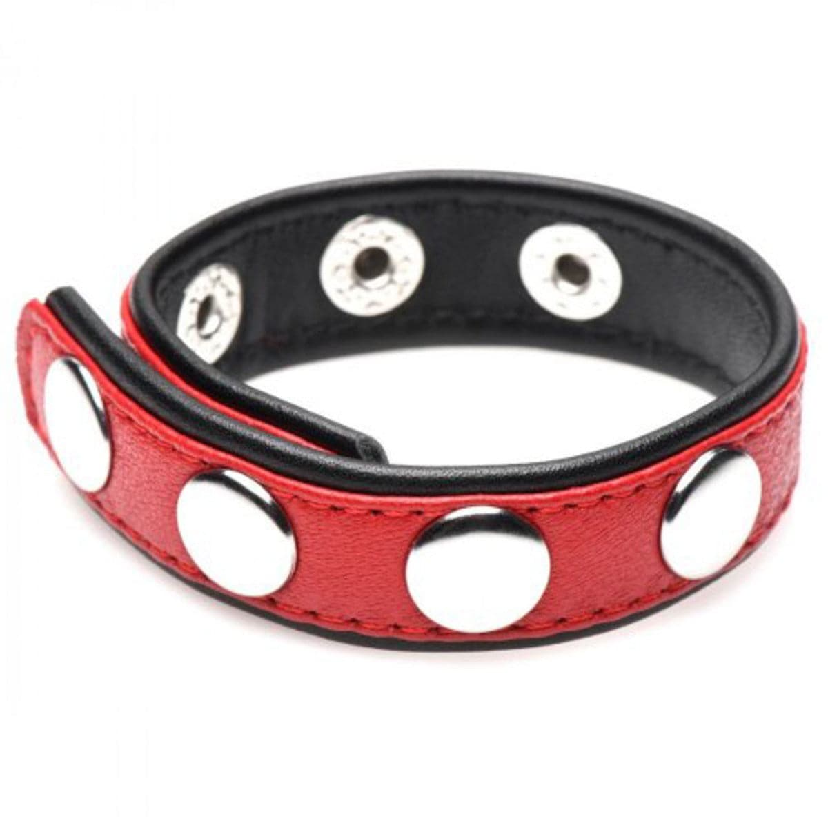 Strict Leather Cock Gear Speed Snap Cock Ring Red - Adult Outlet