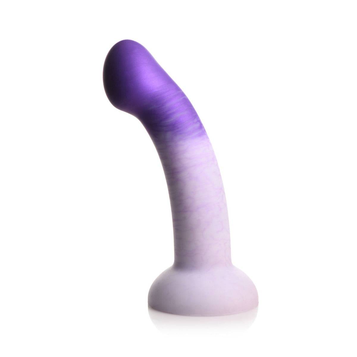 Strap U G-Swirl G-Spot Silicone Dildo - Purple - Adult Outlet