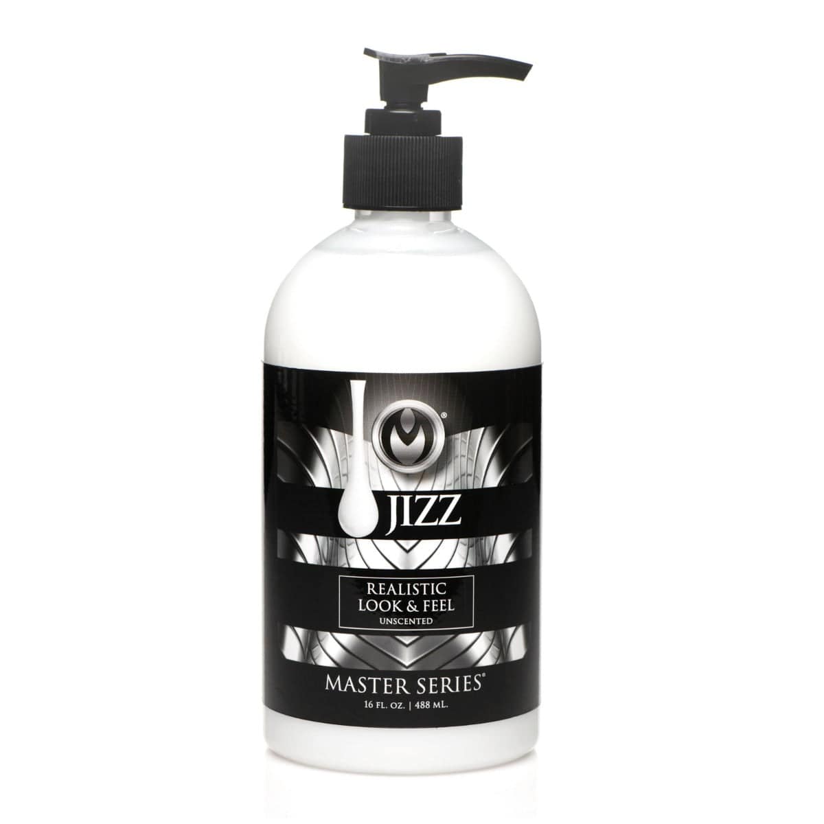 Master Series Unscented Jizz Body Glide Lubricant 16oz - Adult Outlet