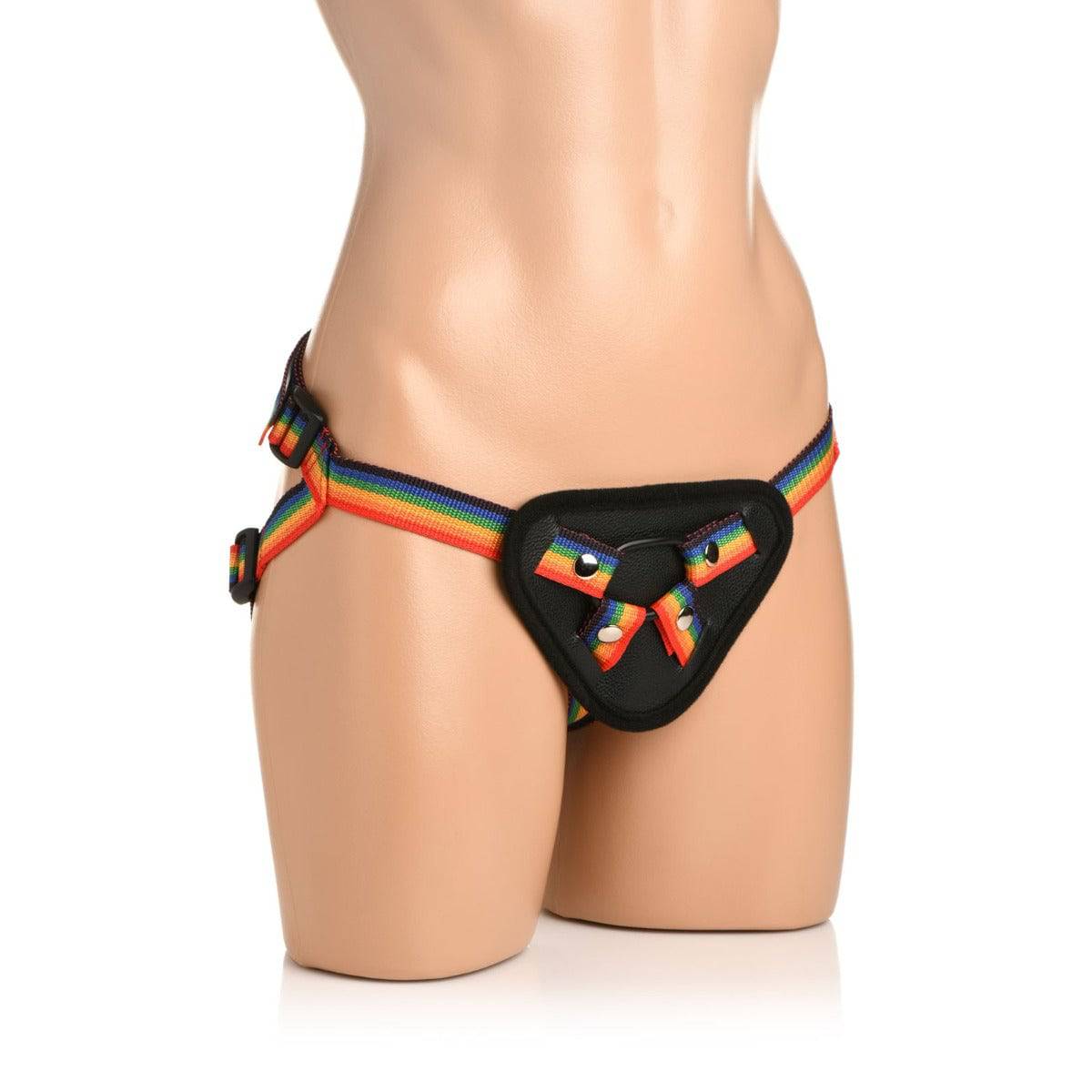 Strap U Ride The Rainbow Universal Rainbow Strap On Harness - Adult Outlet