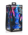 Creature Cocks Kraken Tentacled Silicone Dildo Blue Gold - Adult Outlet