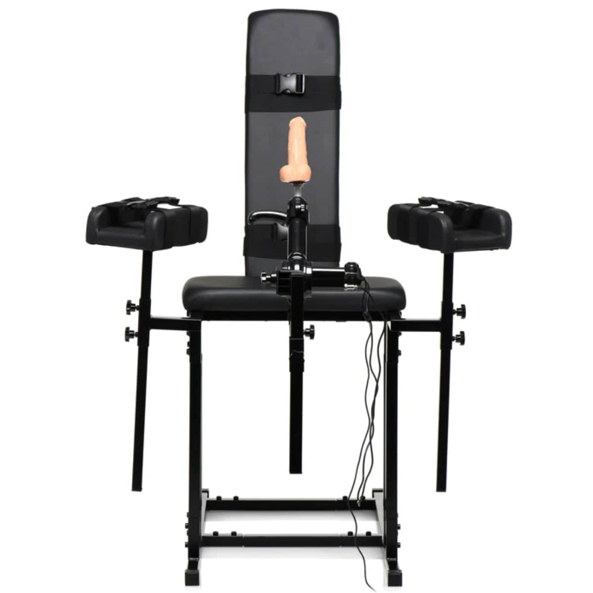 Master Series Ultimate Obedience Chair With Sex Machine - Adult Outlet