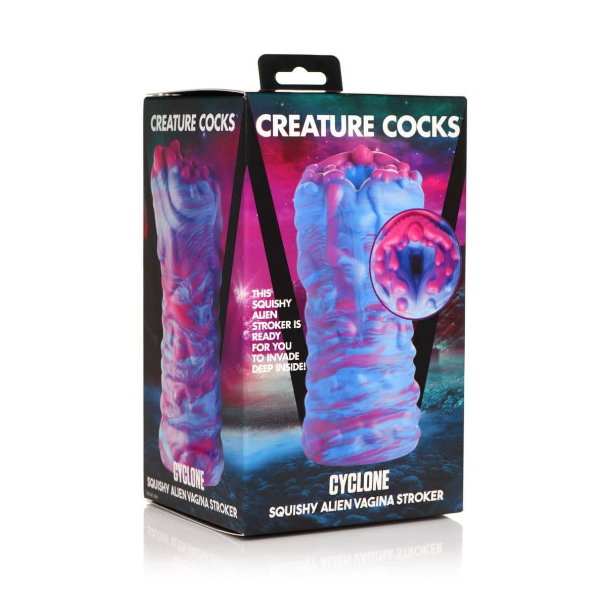 Creature Cocks Cyclone Squishy Silicone Alien Vagina Stroker - Adult Outlet