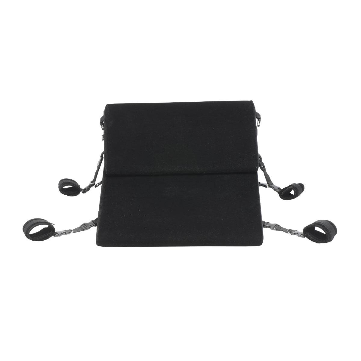 Bedroom Bliss Bondage Cushion Set Black - Adult Outlet