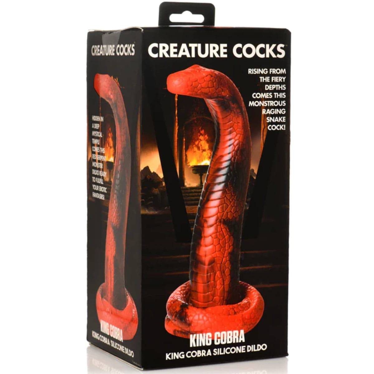 Creature Cocks King Cobra Silicone Dildo 8.5Inch - Adult Outlet