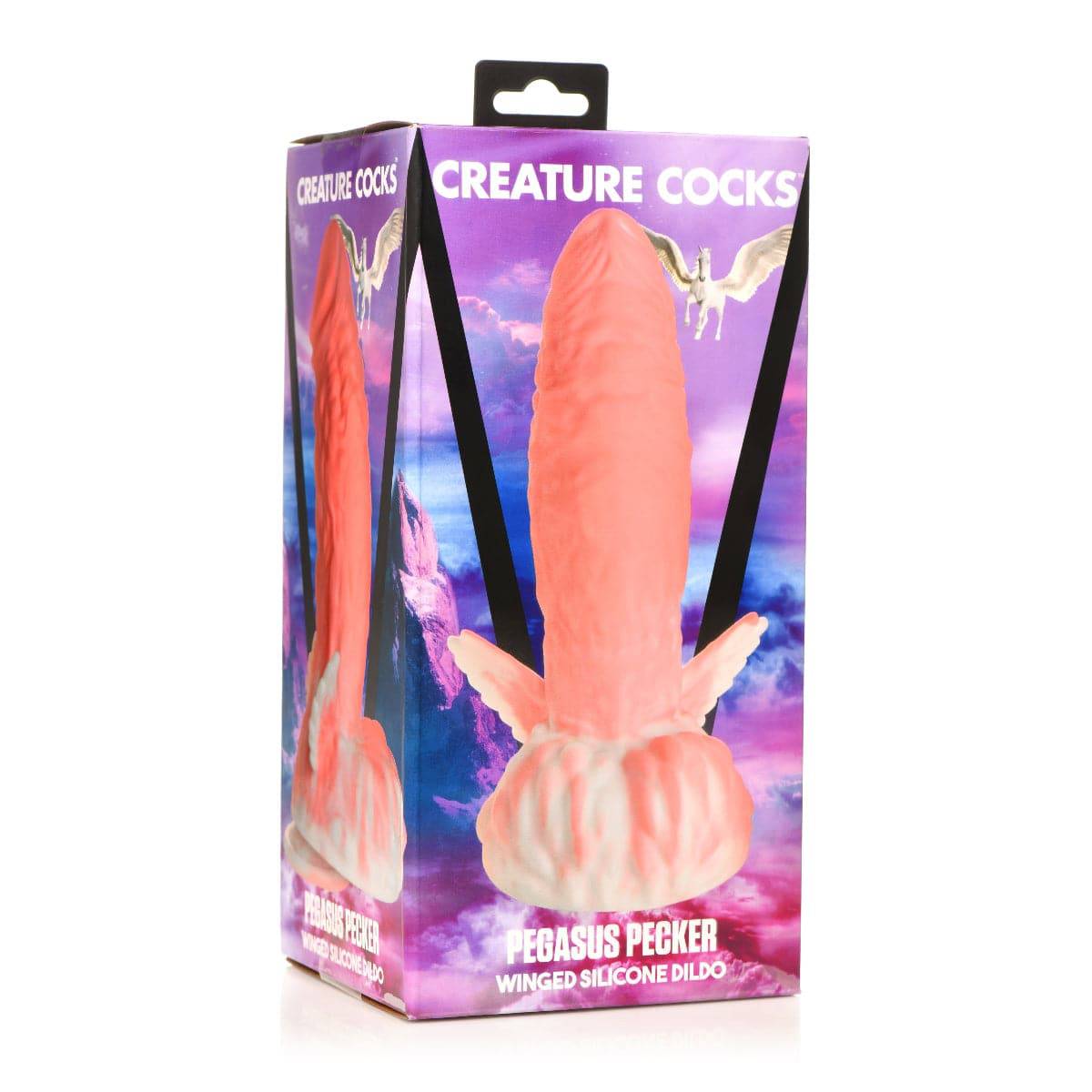 Creature Cocks Pegasus Pecker Winged Silicone Dildo - Adult Outlet