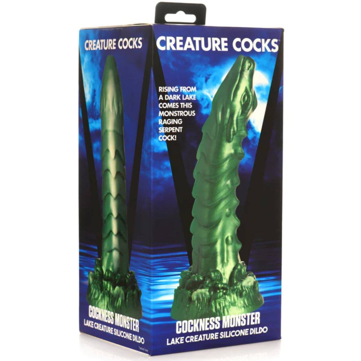 Creature Cocks Cockness Monster Lake Creature Silicone Dildo - Adult Outlet