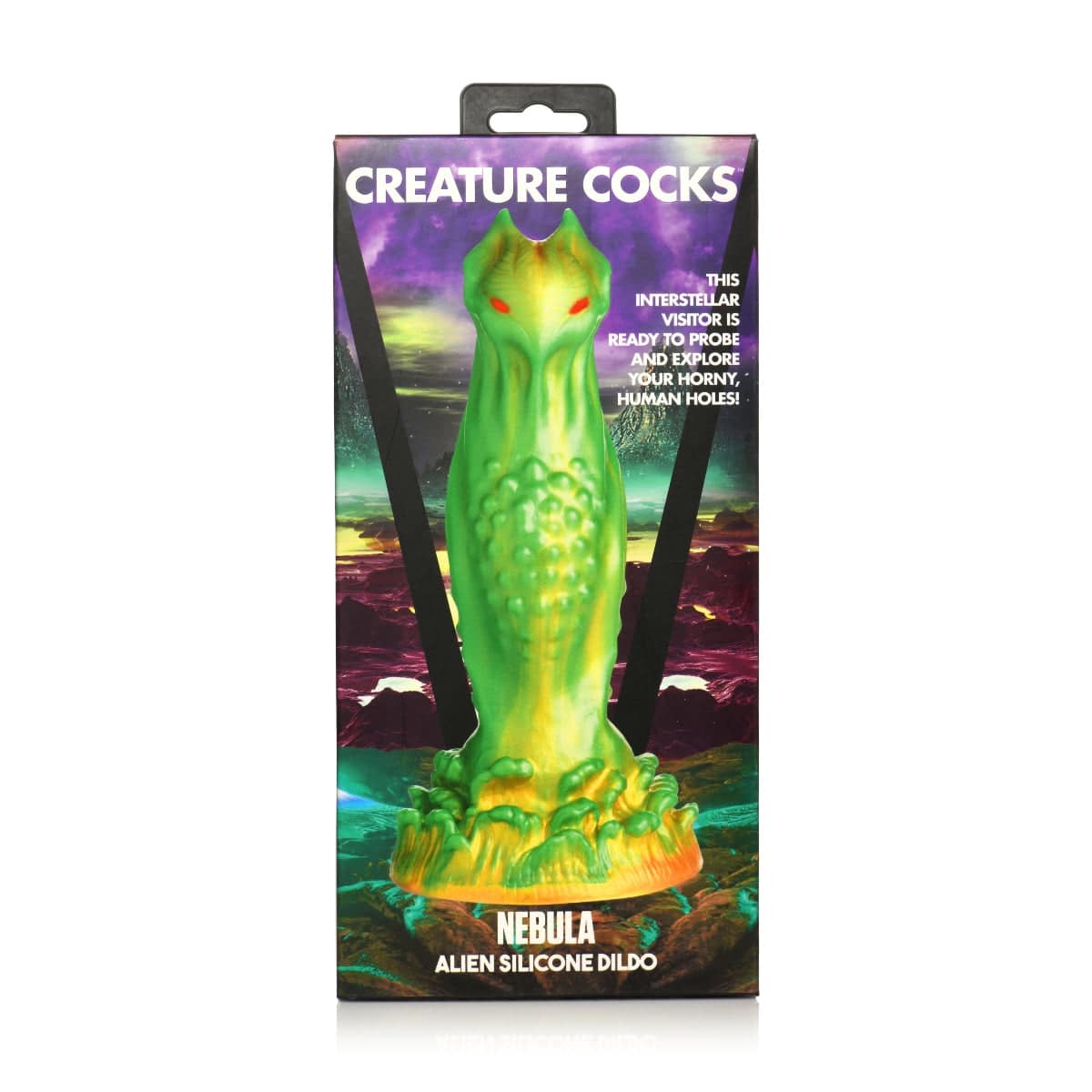 Creature Cocks Nebula Alien Silicone Dildo - Adult Outlet