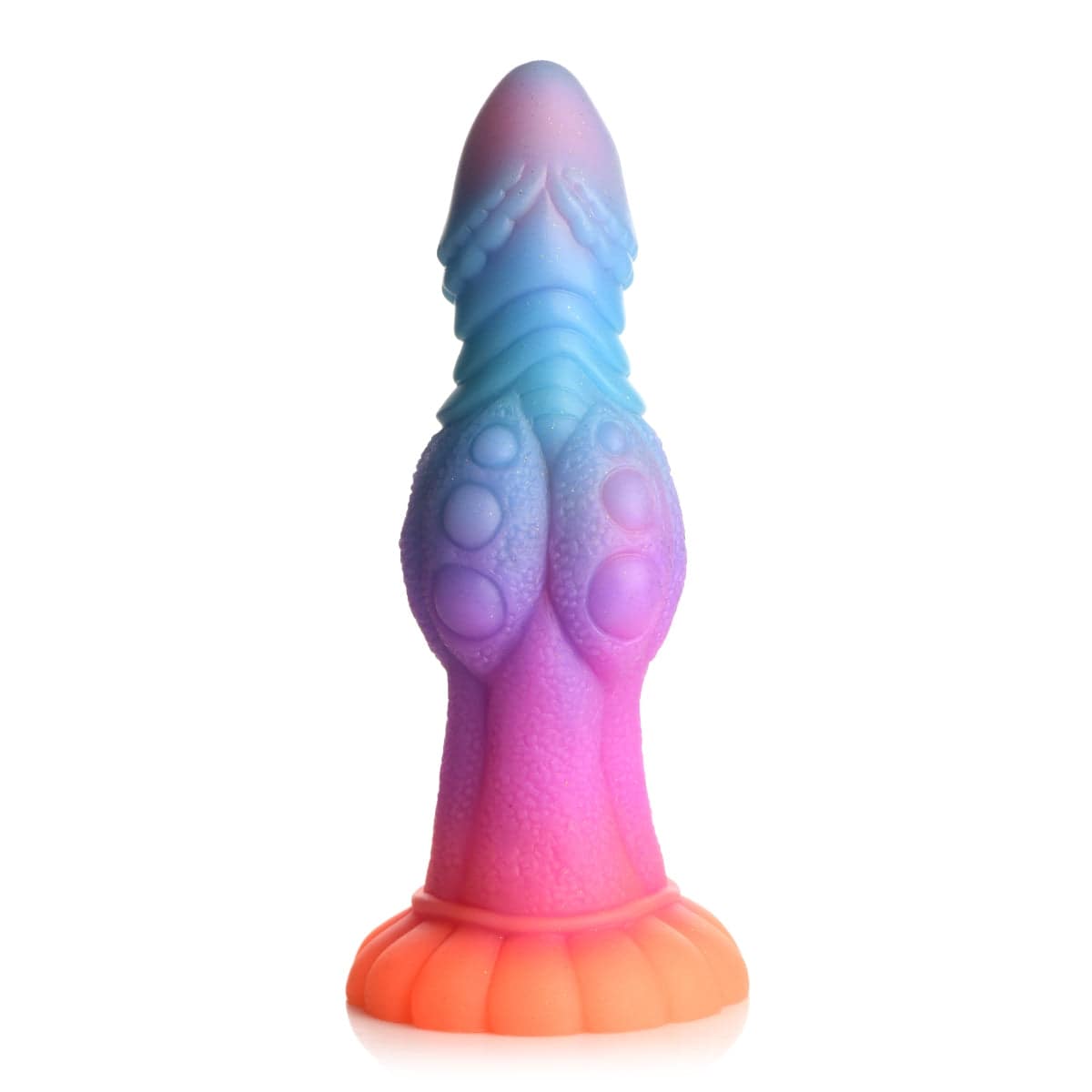 Creature Cocks Galactic Cock Alien Creature Glow In The Dark Silicone Dildo - Adult Outlet