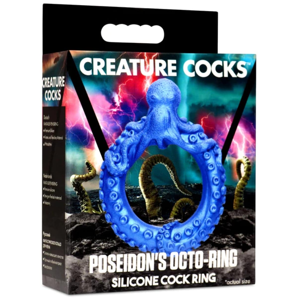 Creature Cocks Poseidon's Octo Ring Silicone Cock Ring - Adult Outlet