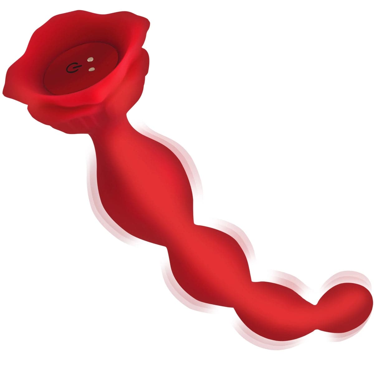 Bloomgasm Beaded Bloom 9X Beaded Rose Vibrator - Adult Outlet