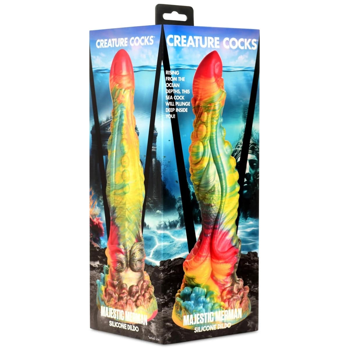 Creature Cocks Majestic Merman Silicone Dildo - Adult Outlet