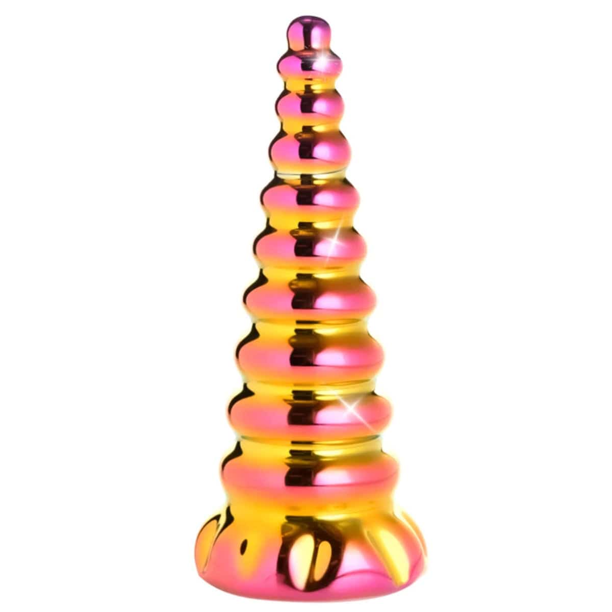 Creature Cocks Twilight Rainbow Glass Dildo - Adult Outlet