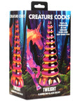 Creature Cocks Twilight Rainbow Glass Dildo - Adult Outlet