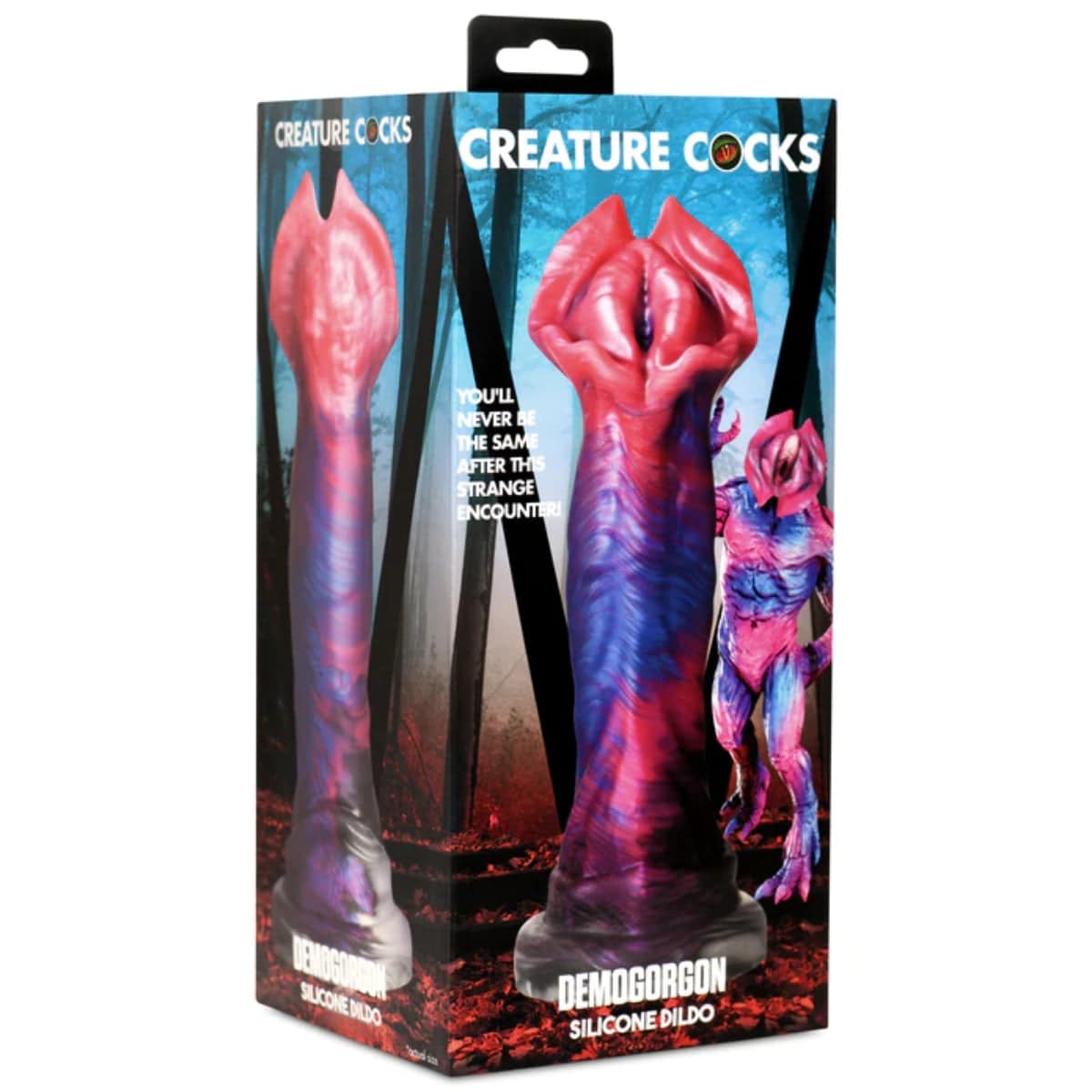 Creature Cocks Demogorgon Silicone Dildo - Adult Outlet