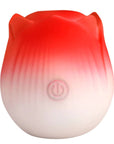 Bloomgasm Pulsing Petals Throbbing Rose Stimulator Red - Adult Outlet