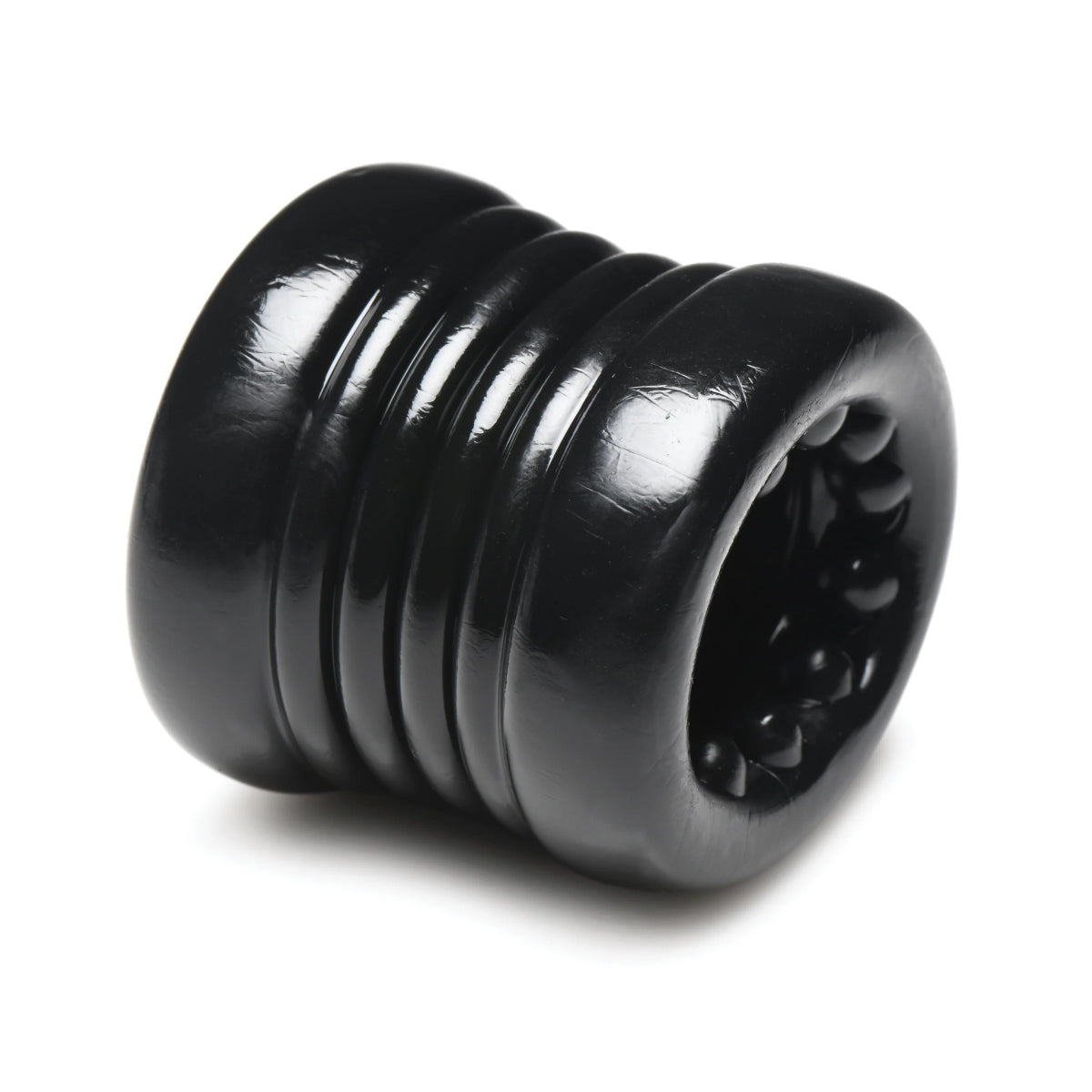 Master Series Ball Stack Ball Stretcher Black - Adult Outlet