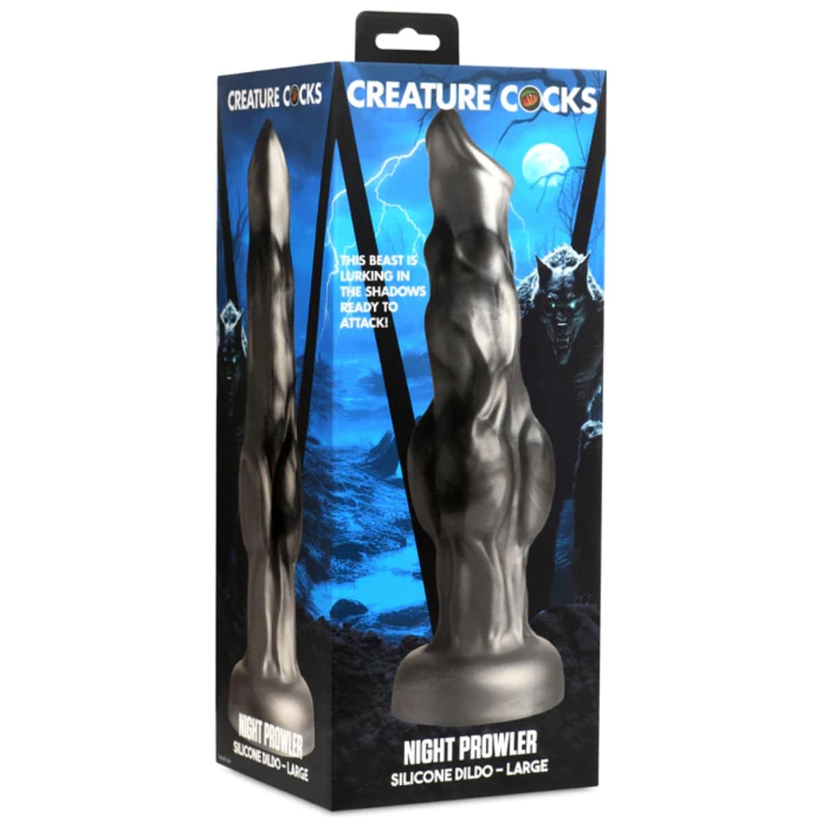 Creature Cocks Night Prowler Silicone Dildo Large - Adult Outlet