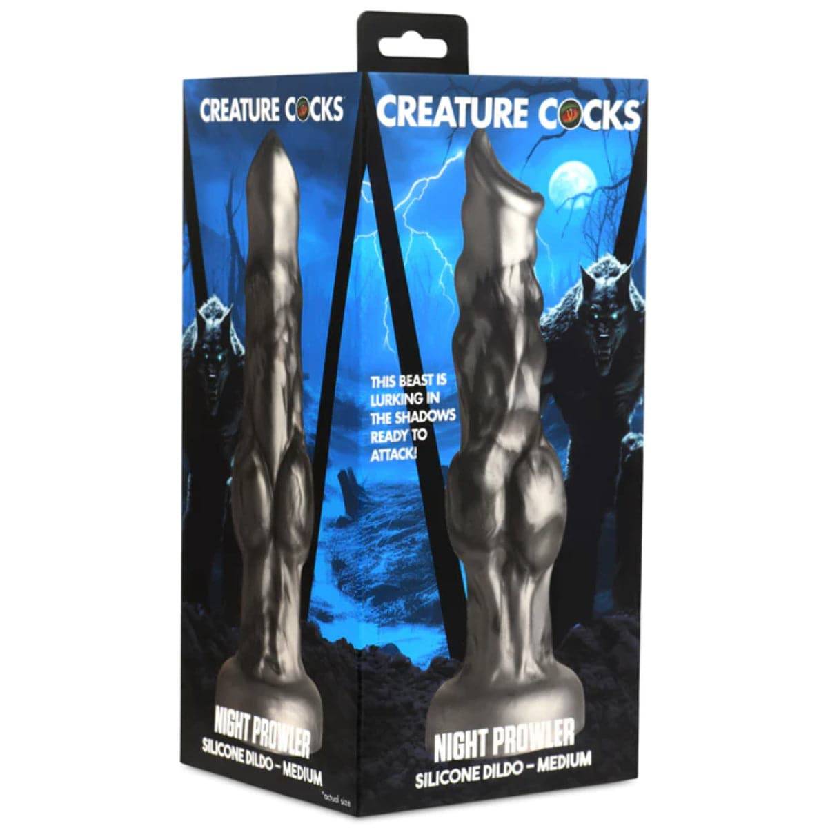 Creature Cocks Night Prowler Silicone Dildo Medium - Adult Outlet