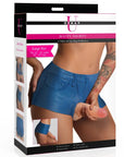 Strap U Booty Shorts 6" Dildo Silicone Strap On Harness Large Strap-Ons Strap U