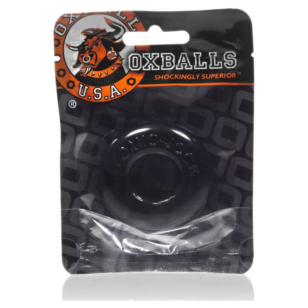 Oxballs Do Nut 2 Black Large - Adult Outlet