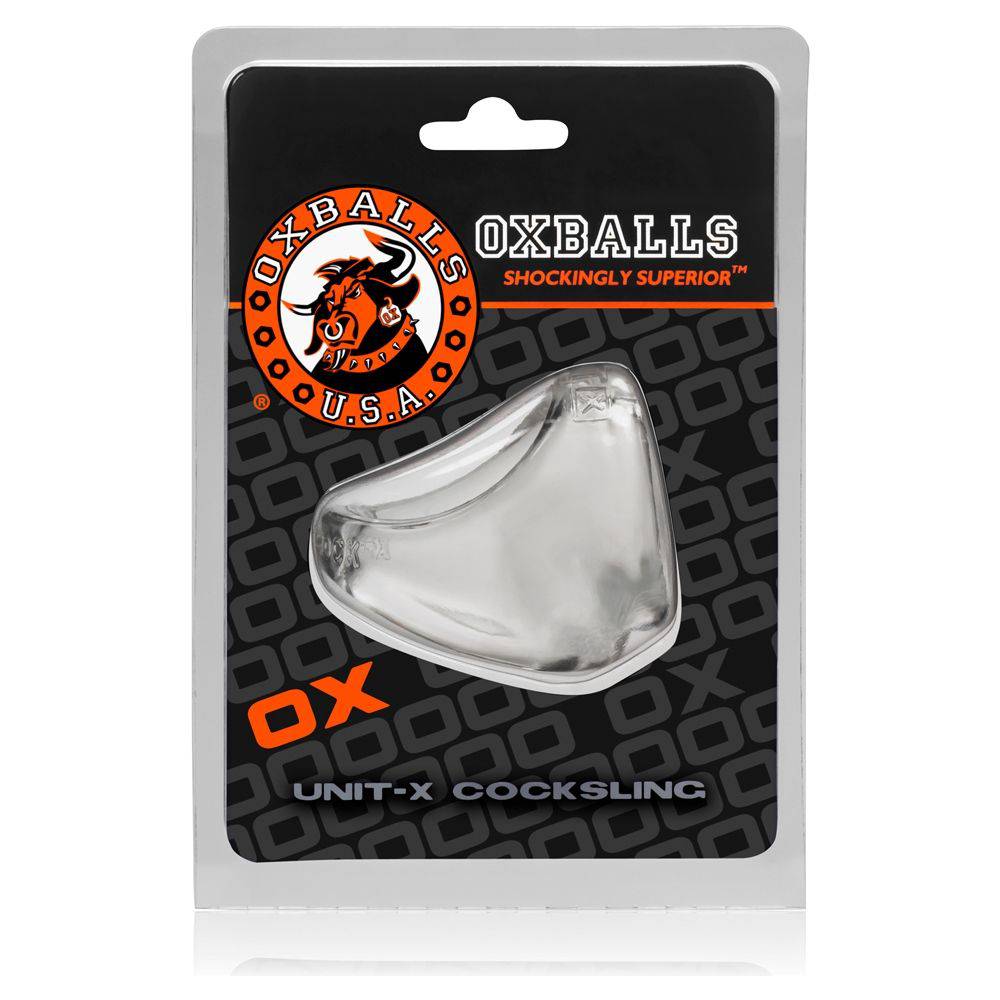 Oxballs Unit X Sling Clear - Adult Outlet