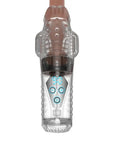 Amovibe Alpha Sucking & Vibrating Masturbator - Clear
