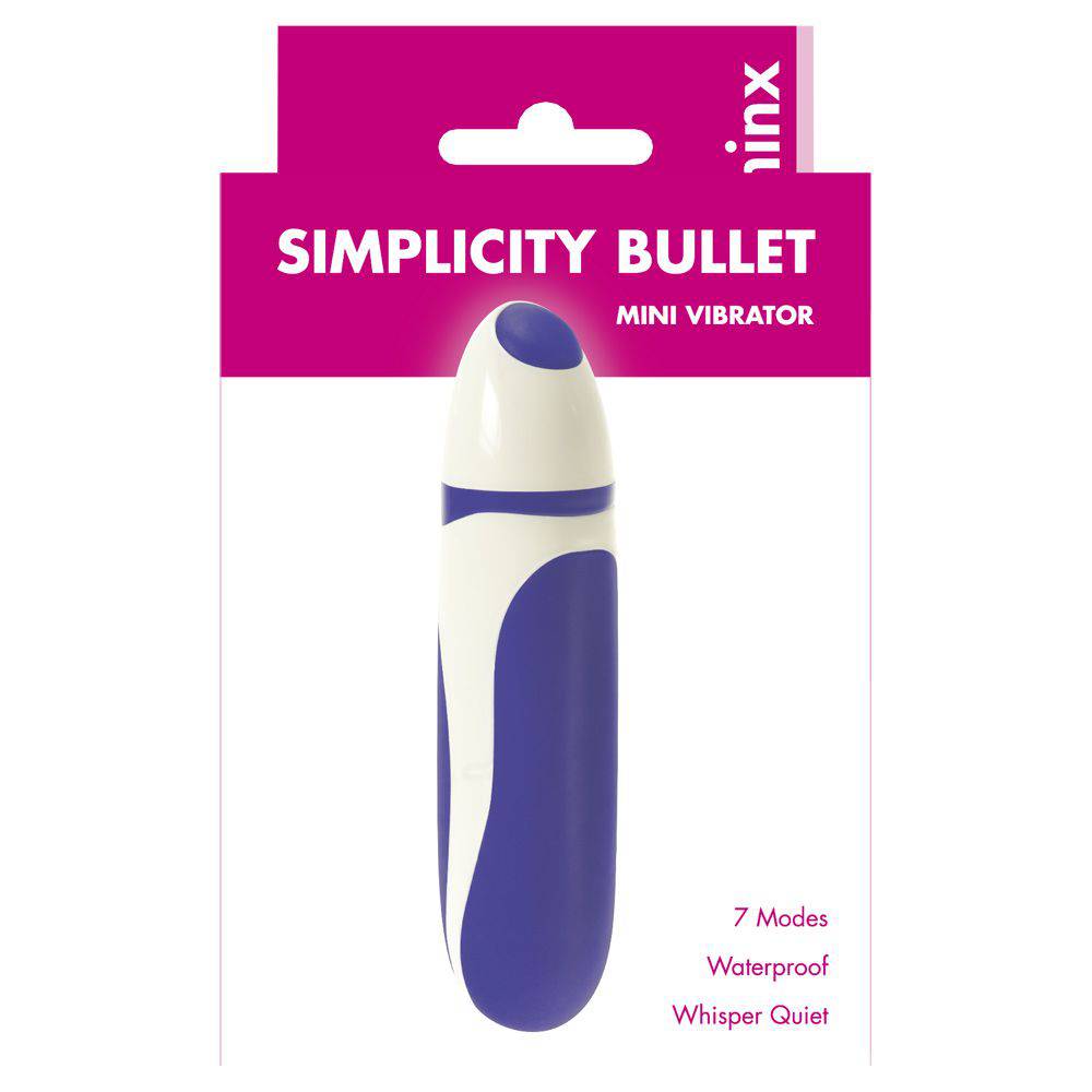 Minx Simplicity Bullet Vibrator Violet - Adult Outlet