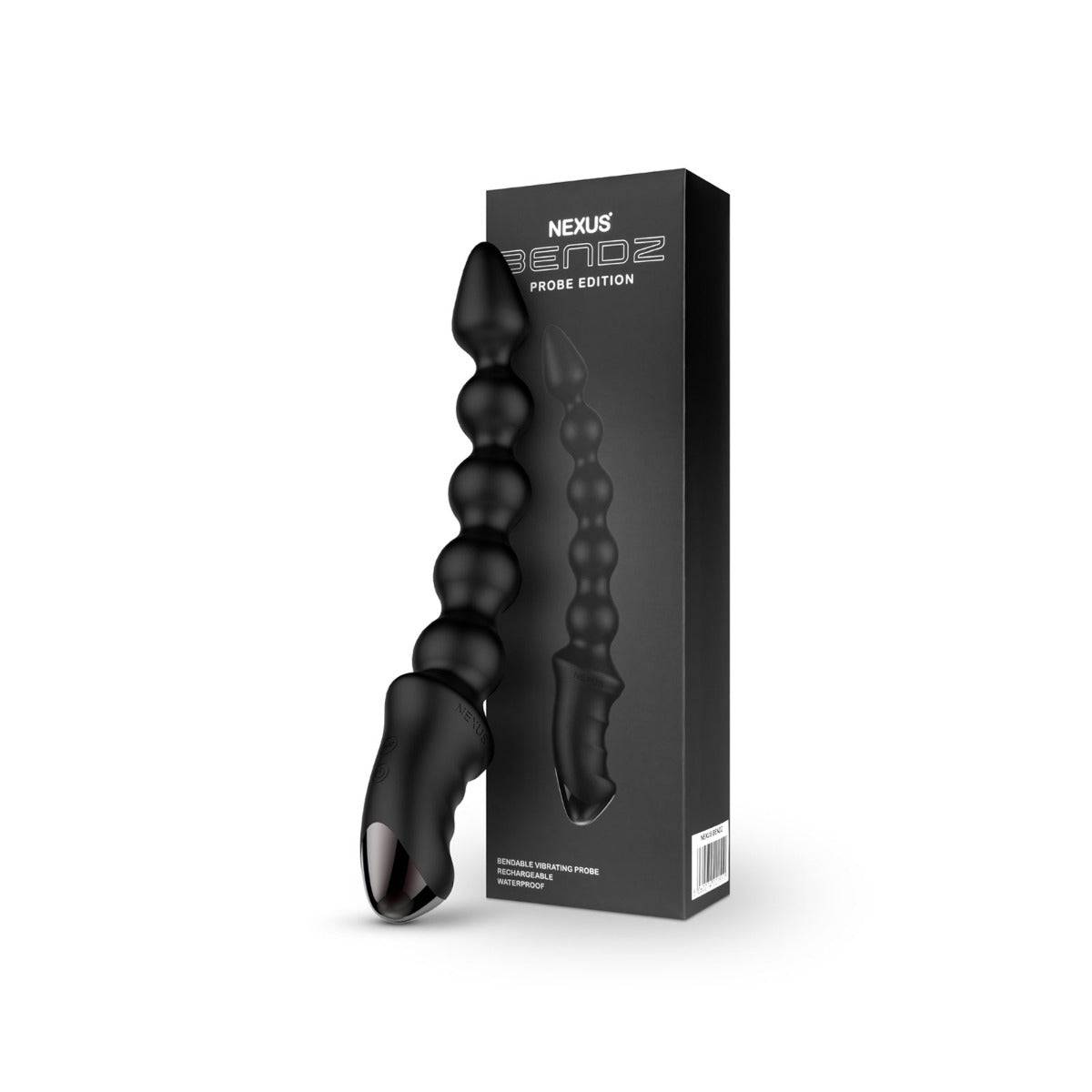 Nexus Bendz Bendable Vibrating Anal Probe Black - Adult Outlet