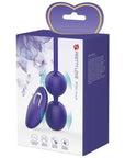 Pretty Love Willie Youth Vibrating Love Egg with Remote - Purple