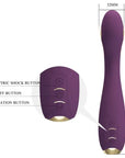 Pretty Love Hector G-Spot Electric Shock App Vibrator - Purple