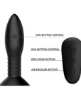 Mr Play Rotation Beads Anal Plug - Black